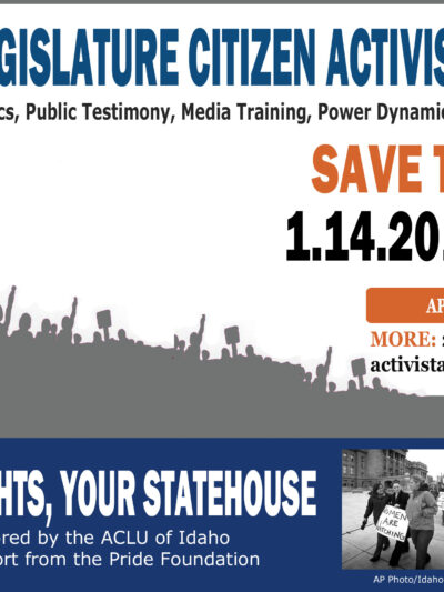 "legislative citizen activist academy"