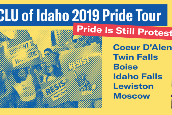 ACLU Idaho 2019 Pride Tour