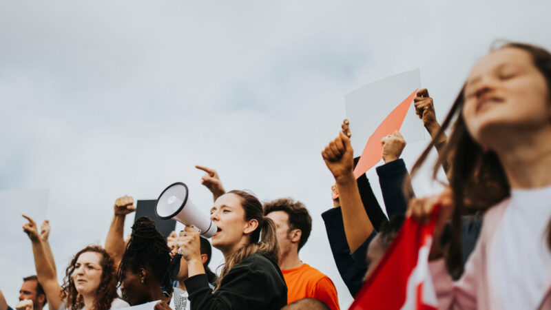 Group of American activists is protesting