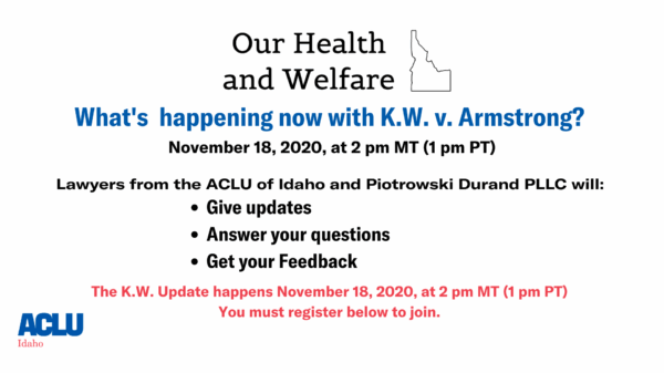 What's happening now with K.W. v. Armstrong