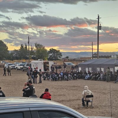 A large number of community members are detained and questioned by law enforcement in Wilder, Idaho.