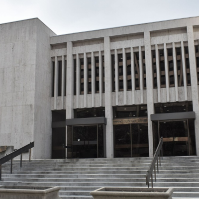 Front steps of Idaho State Supreme Court building