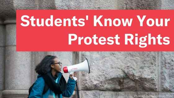 Students Know Your Protest Rights