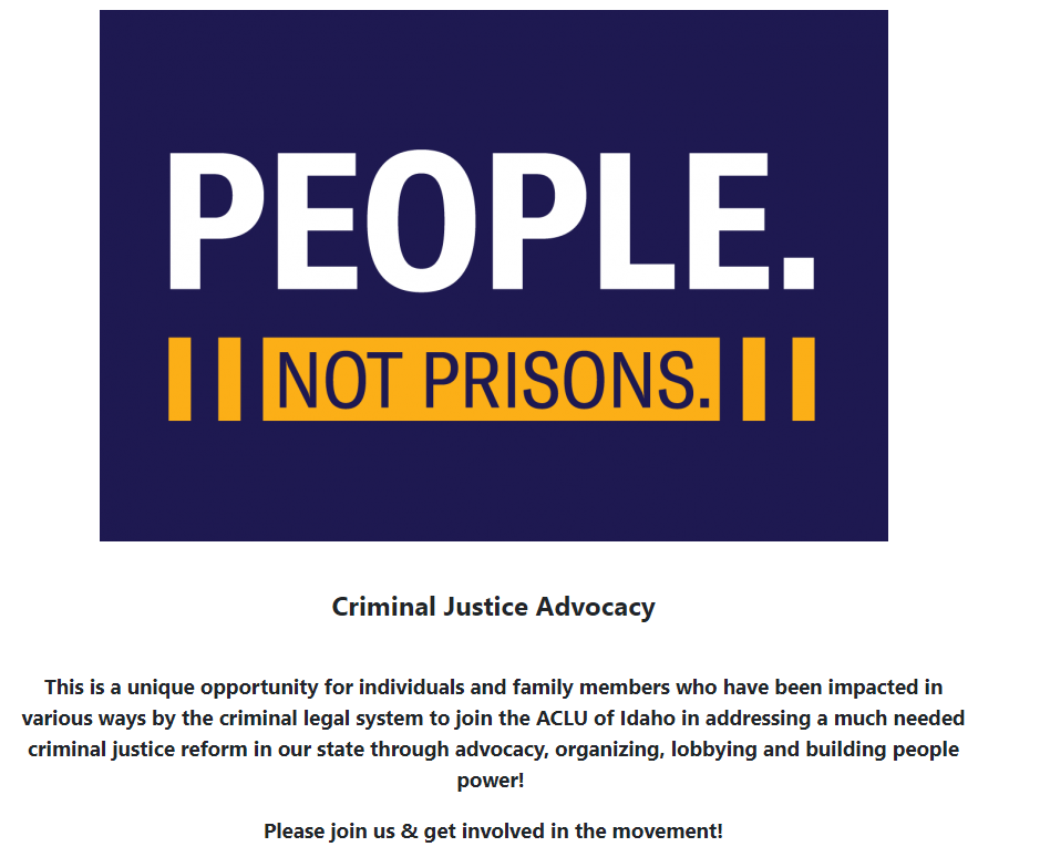 Smart Justice Idaho