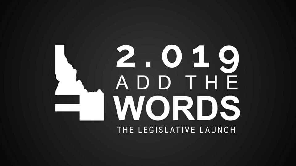 Add The Words 2019 legislative Launch 