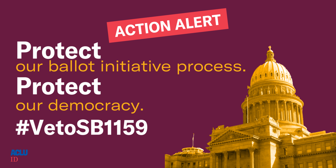 Protect our ballot initiative process, protect our democracy. Veto SB 1159