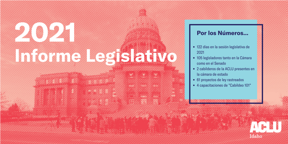 ACLU Idaho 2021 Informe Legislativo